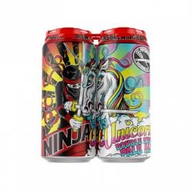 Pipeworks Brewing - Ninja VS Unicorn Double IPA (4 pack 16oz cans) (4 pack 16oz cans)