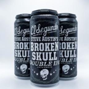 El Segundo Brewing Co - Steve Austin's Broken Skull Double IPA (4 pack 16oz cans) (4 pack 16oz cans)