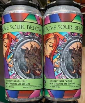 Church Street Brewing - As Above, Sour Below Hazy IPA with Tangerine and Key Lime (4 pack 16oz cans) (4 pack 16oz cans)
