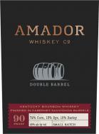 Amador Whiskey Co. - Bourbon Double Barrel Cabernet Sauvignon Barrels 0 (750)