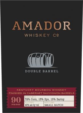 Amador Whiskey Co. - Bourbon Double Barrel Cabernet Sauvignon Barrels (750ml) (750ml)