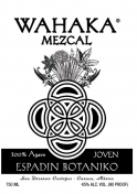 Wahaka Mezcal - Espadin-Botaniko 0 (750)