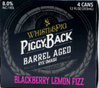 Whistlepig - Barrel Aged Rye Smash Blackberry Lemon Fizz 0 (414)
